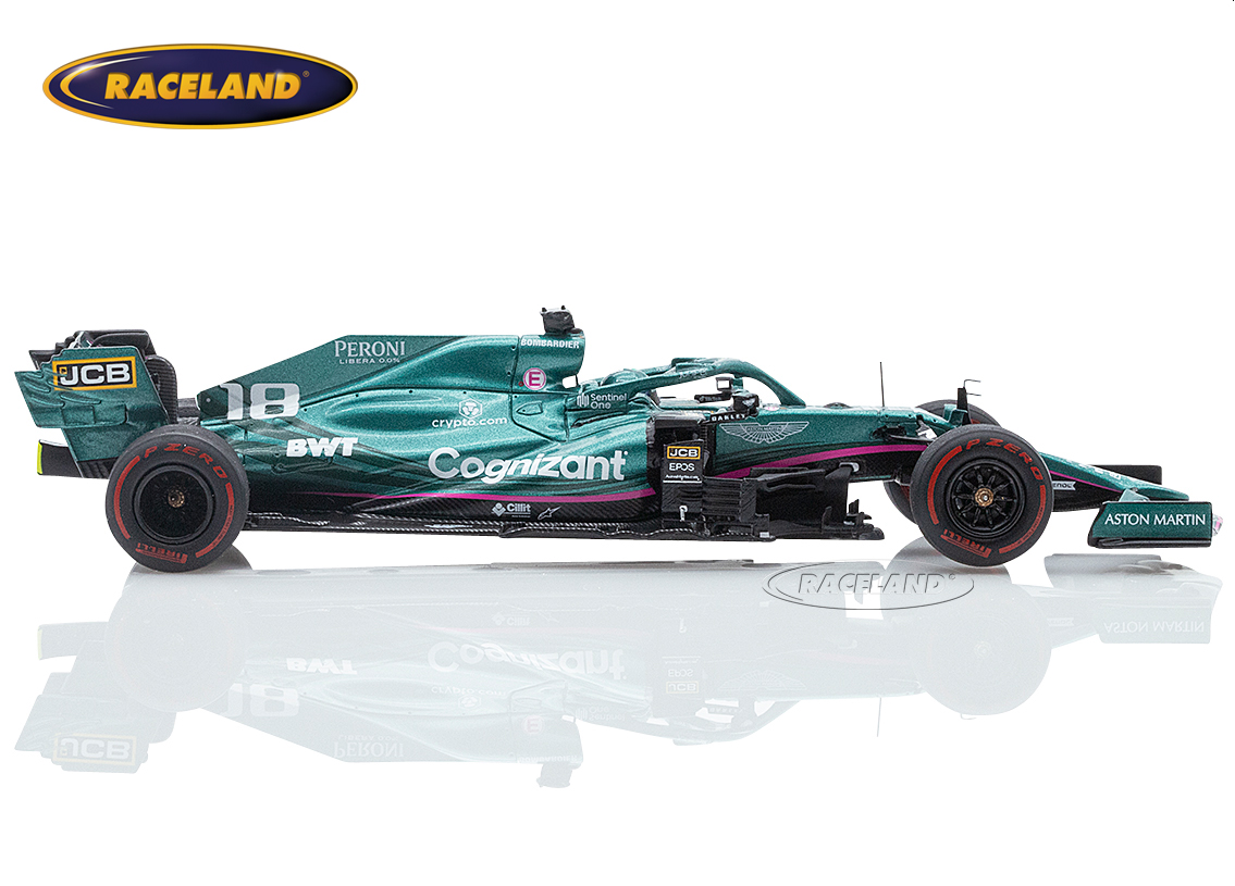 Aston Martin AMR21 Mercedes Cognizant F1 13° GP Abu Dhabi 2021 100. Grand Prix