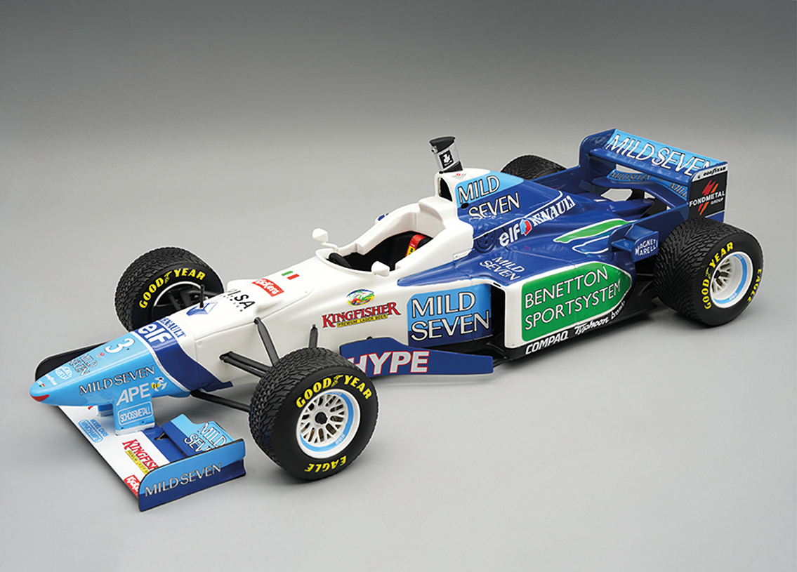 Benetton B196 Renault V10 Mild Seven 2° Brazilian GP Interlagos 1996