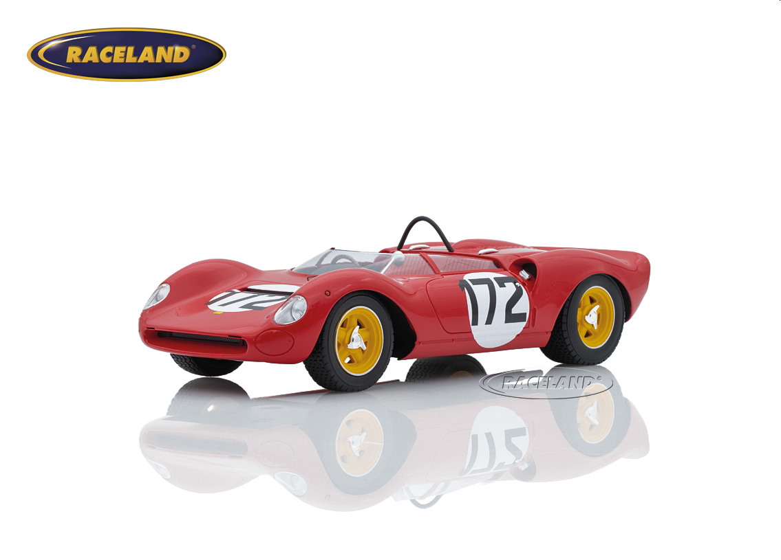 Ferrari 206 Dino P Scud. St. Ambroeus winner Hill Climb Ollon Villars 1965