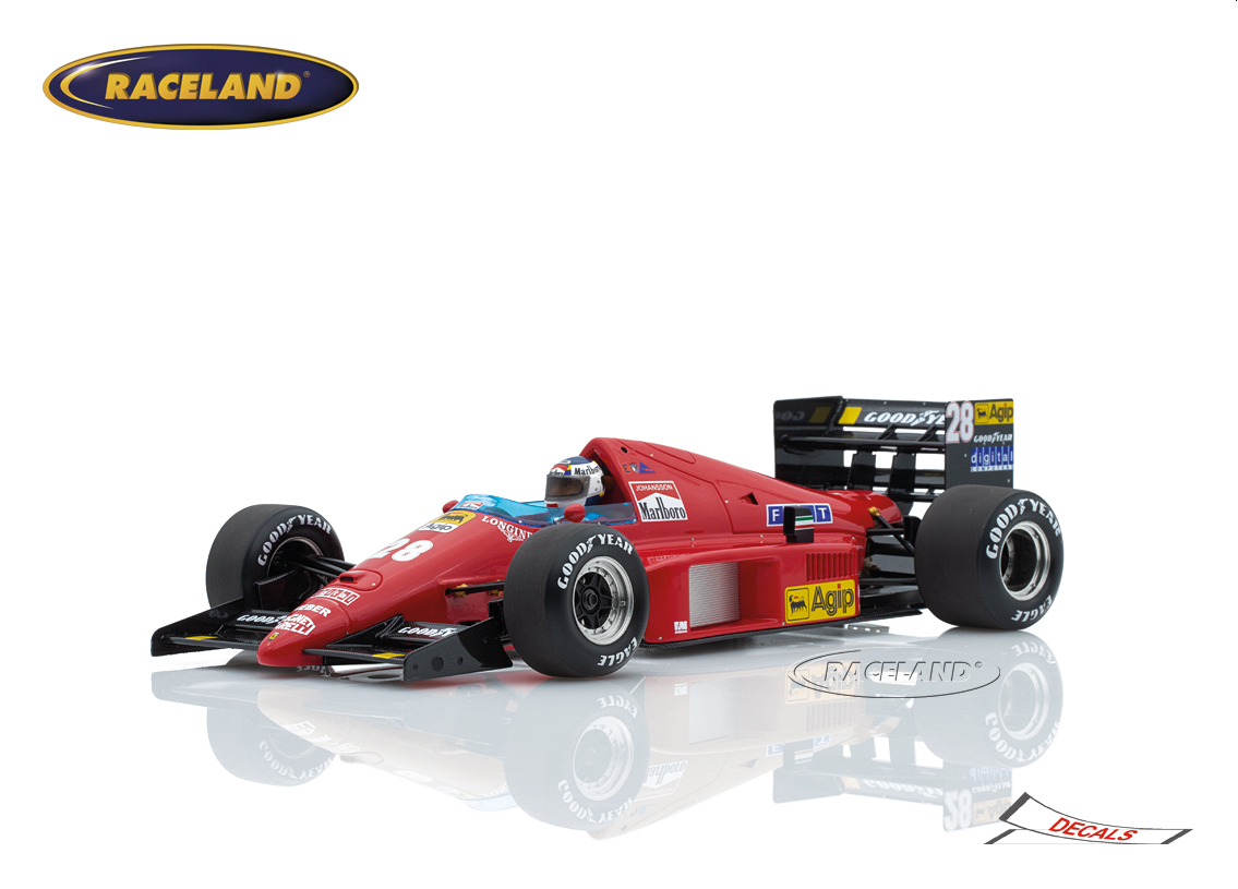 Ferrari F1-86 V6 Turbo Scuderia Ferrari 3° Austrian GP 1986