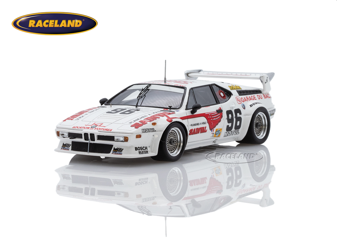 BMW M1 Garage du Bac Sadival Le Mans 1980