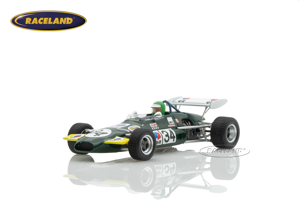 Brabham BT30 Cosworth FVA F2 Bob Gerard Racing F2 2° Pau 1970