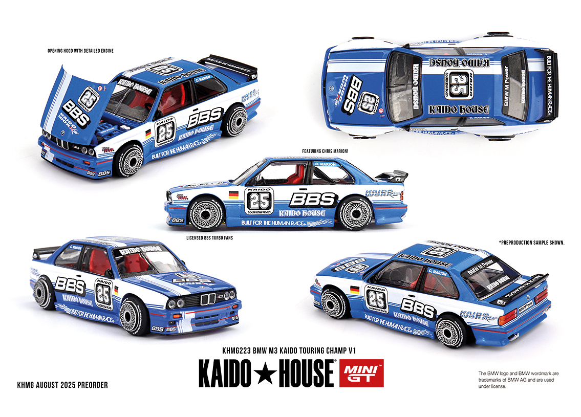 BMW M3 E30 Kaido Touring Champ V1 1989