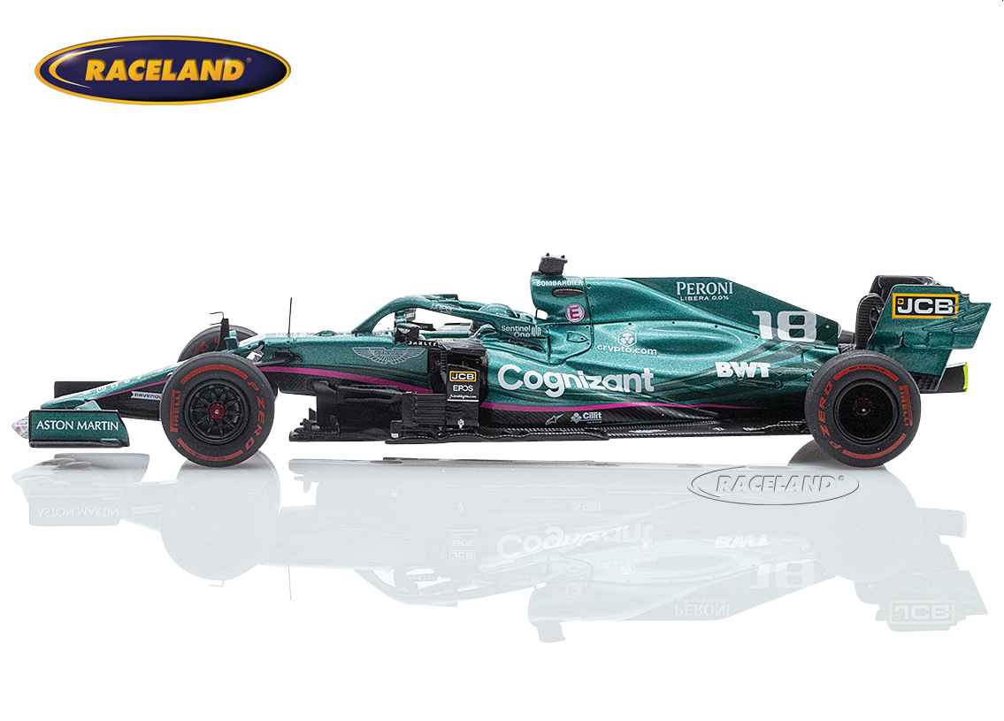 Aston Martin AMR21 Mercedes Cognizant F1 13° GP Abu Dhabi 2021 100. Grand Prix