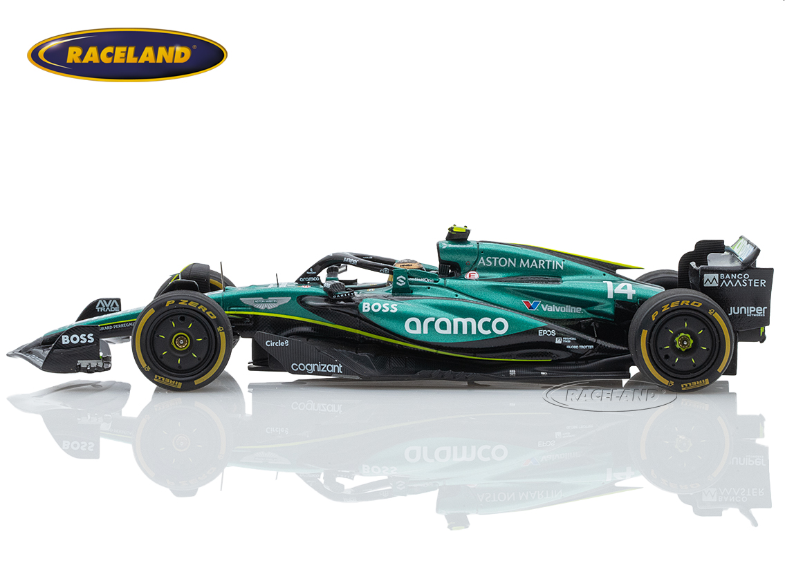 Aston Martin AMR24 Mercedes F1 Aramco Cognizant Mexican GP 2024 400th F1 race