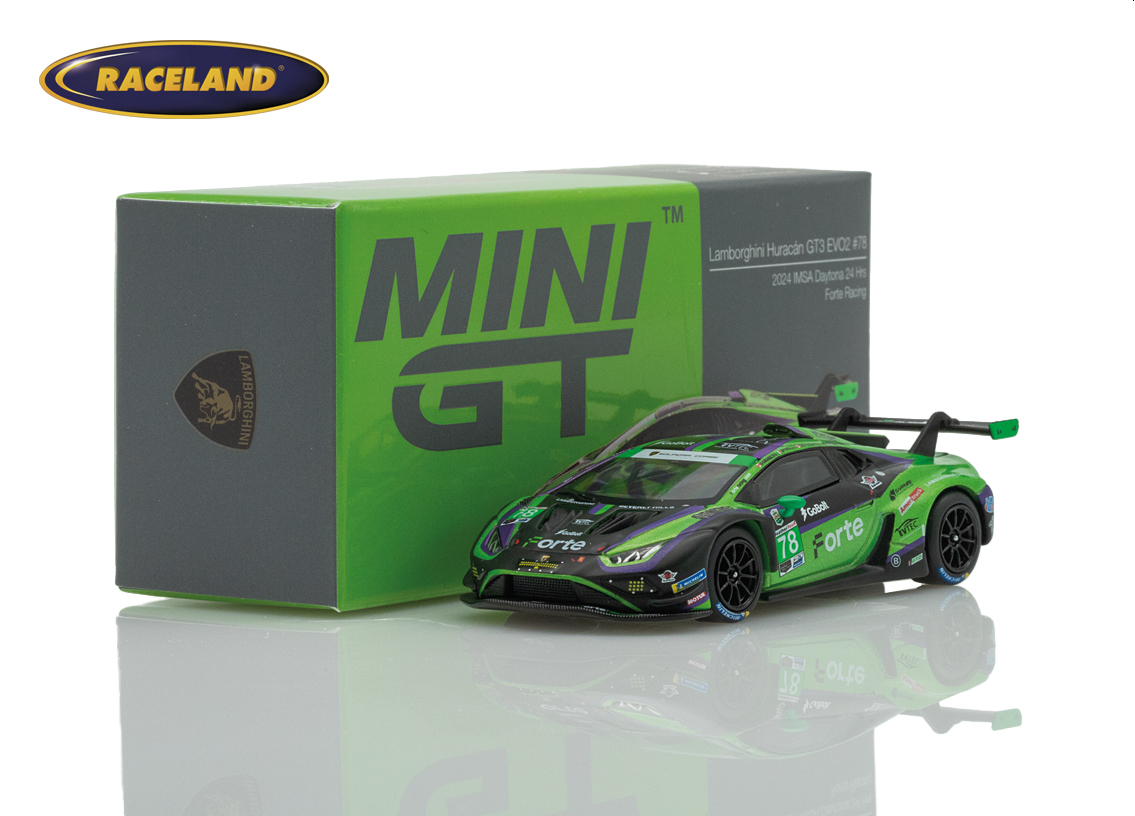 Lamborghini Huracan GT3 Evo2 Forte Racing 39° 24H Daytona IMSA 2024