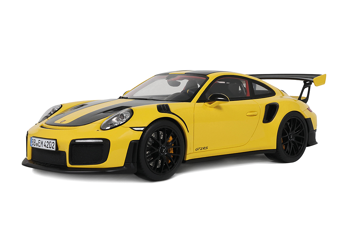Porsche 911 GT2 RS Nürburgring Rundenrekord 2017 - gelb
