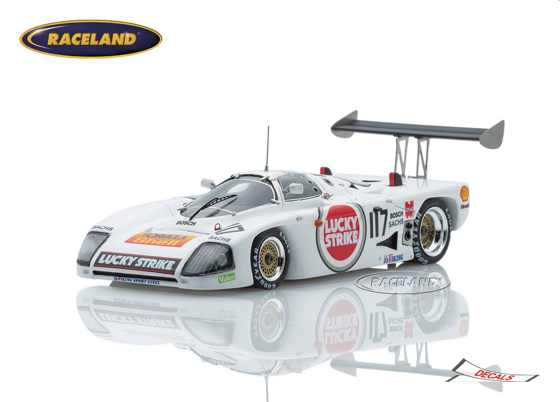 Argo JM19 B Lucky Strike Schanche Le Mans 1987