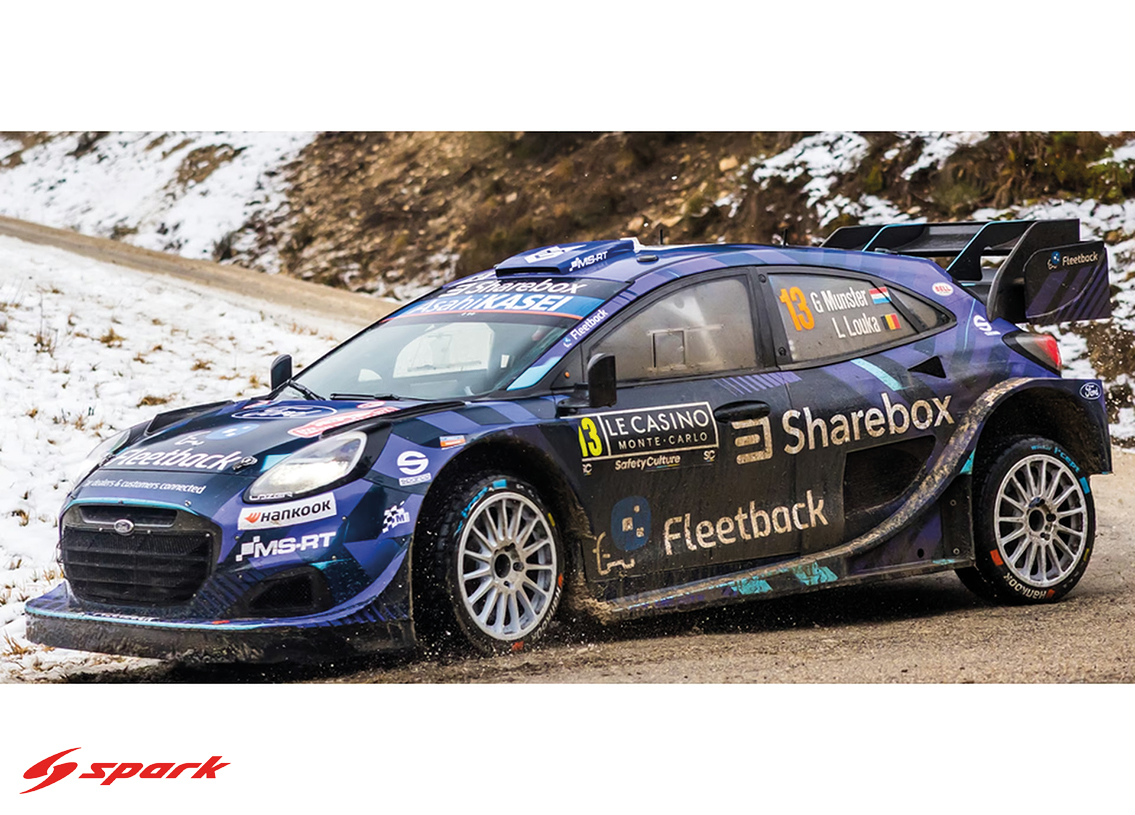 Ford Puma Rally1 M-Sport WRT Rallye Monte Carlo 2026