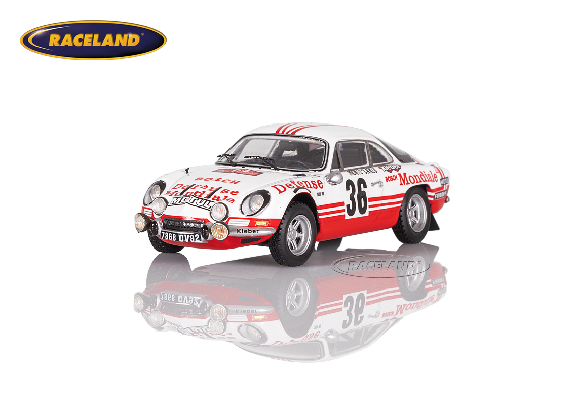 Alpine A110 1800 14° Rallye Monte Carlo 1973