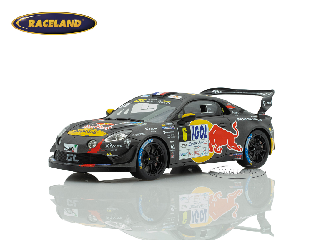 Alpine A110 Rallye GT+ Red Bull winner Rallye Mont Blanc Morzine 2024