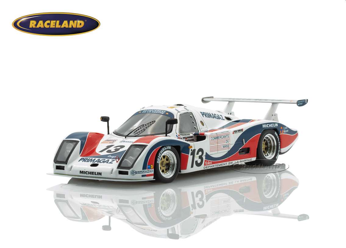 Cougar C12 Porsche Primagaz Team Cougar 18° Le Mans 1986