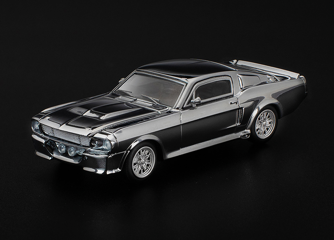 Ford Shelby Mustang GT500 - chrom silber