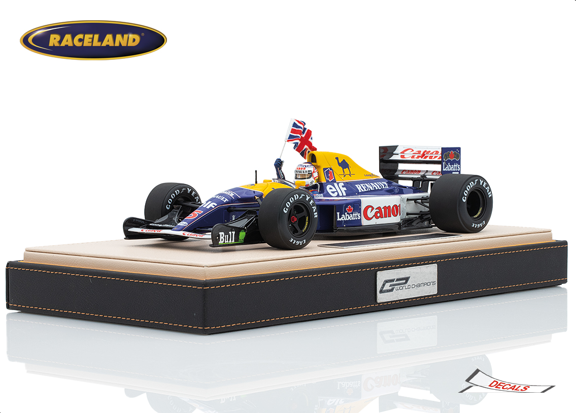 Williams FW14b Renault V10 F1 Canon Sieger GP England Weltmeister 1992