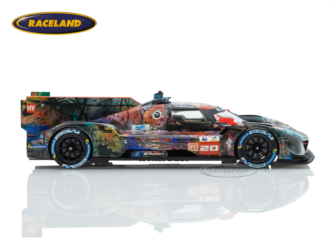 BMW M Hybrid V8 LMDh Team WRT Art Car Julie Mehretu Le Mans 2024