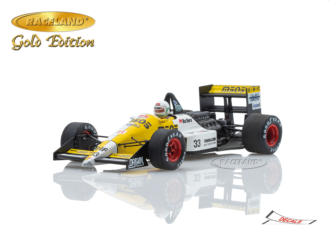 Eurobrun ER188 Cosworth V8 F1 M505 Australian GP 1988