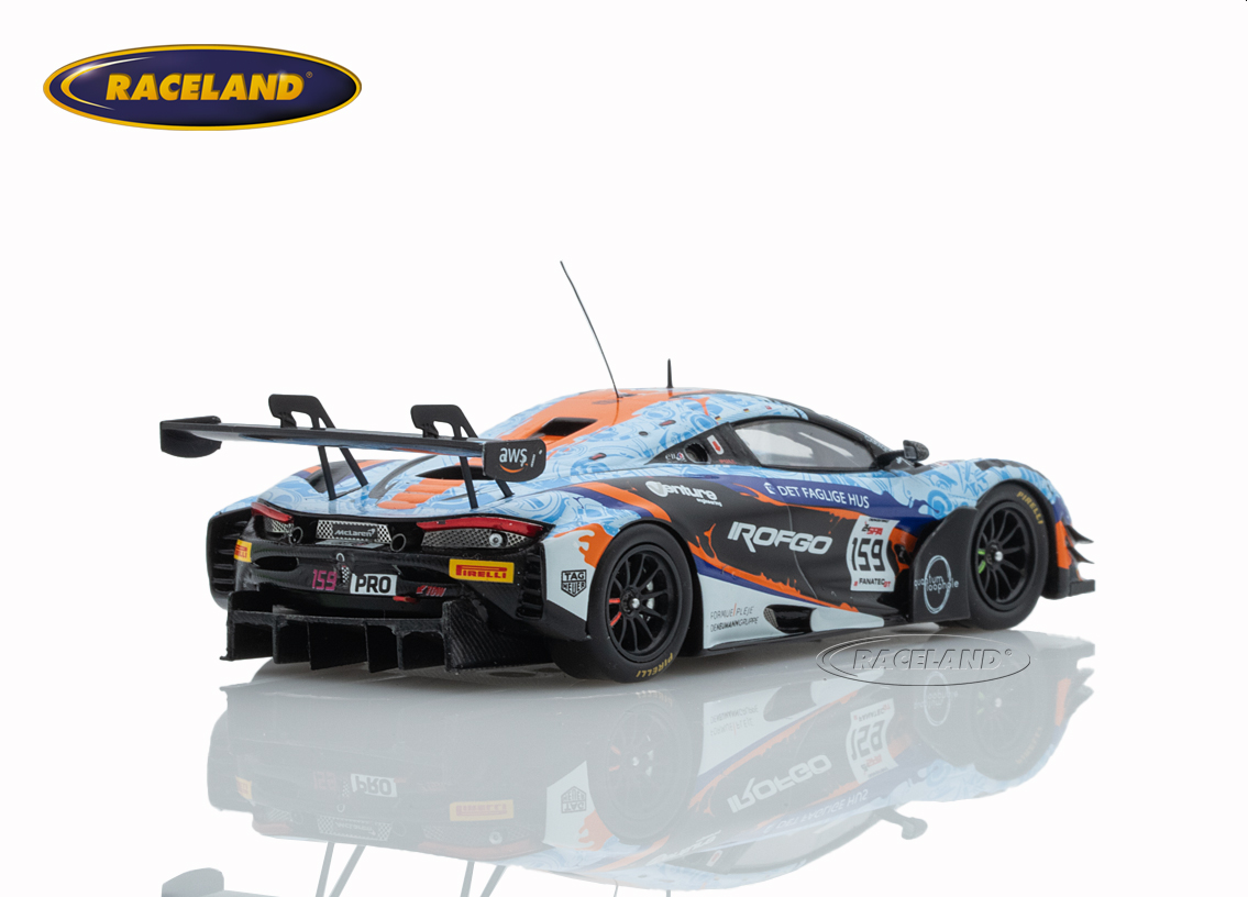 McLaren 720S GT3 Evo Garage 59 Gulf 24H Spa 2023