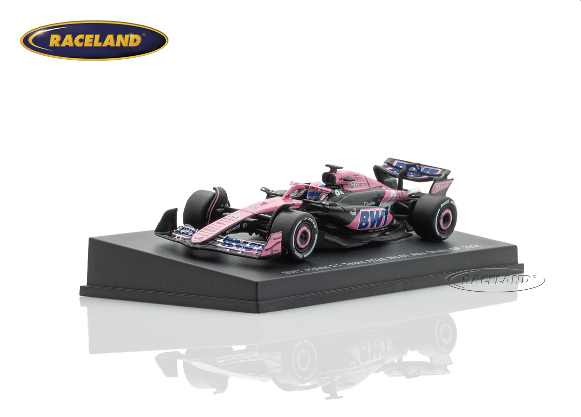 Alpine A524 Renault F1 BWT 15° GP Abu Dhabi 2024