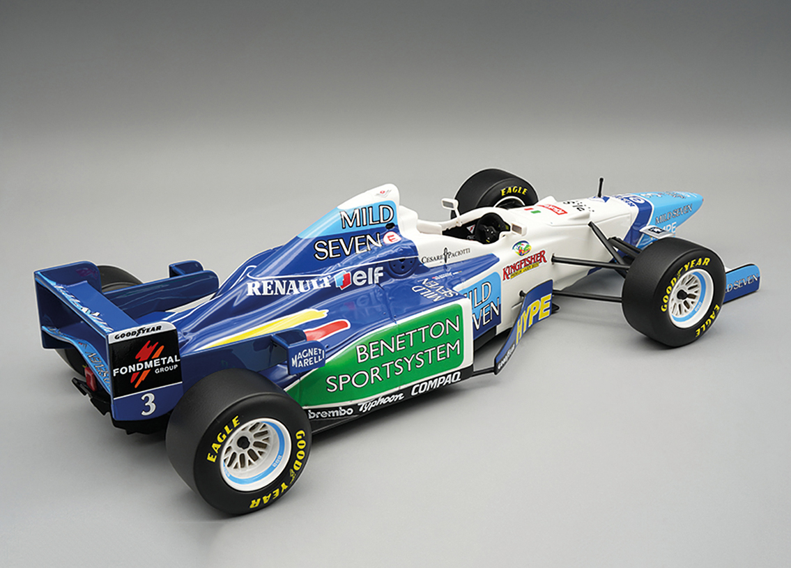 Benetton B196 Renault V10 Mild Seven 3° Argentinian GP Buenos Aires 1996