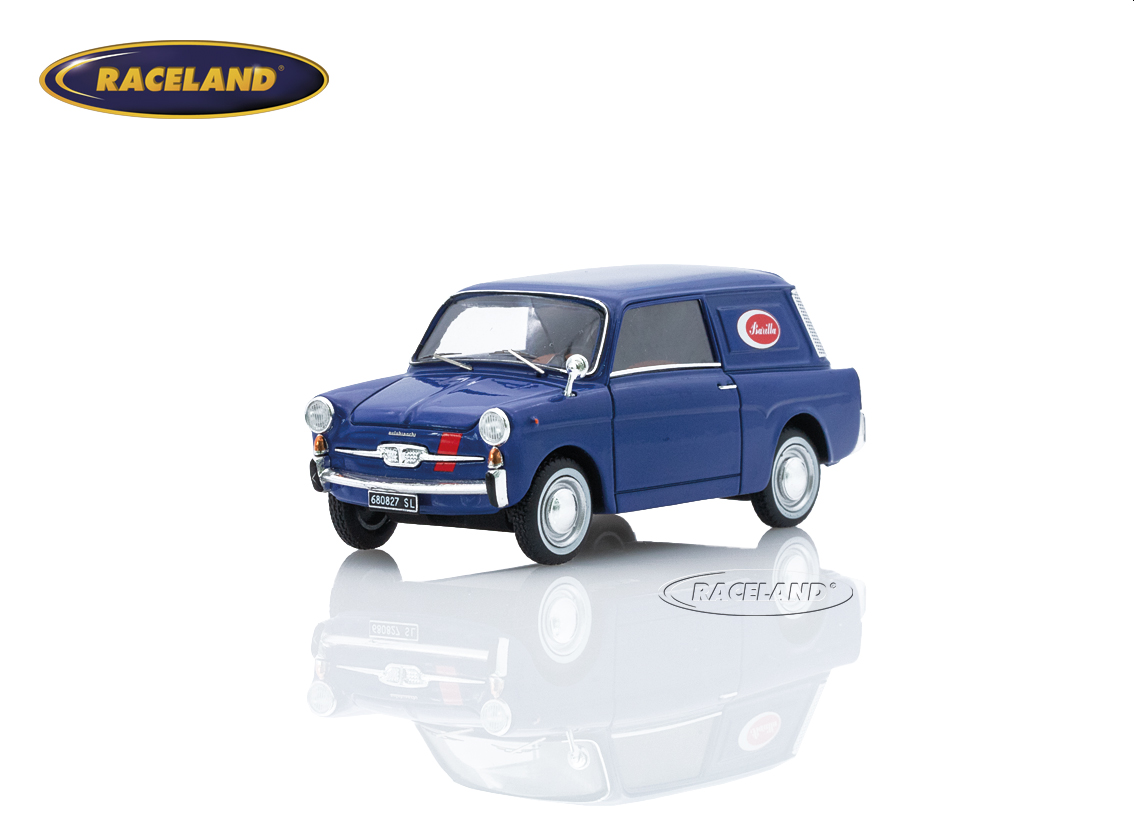 Autobianchi Bianchina Furgoncino 1965 Barilla - blau