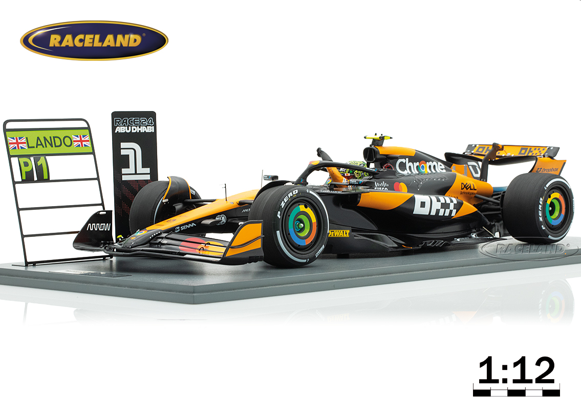 McLaren MCL38 Mercedes F1 Sieger GP Abu Dhabi Yas Marina 2024