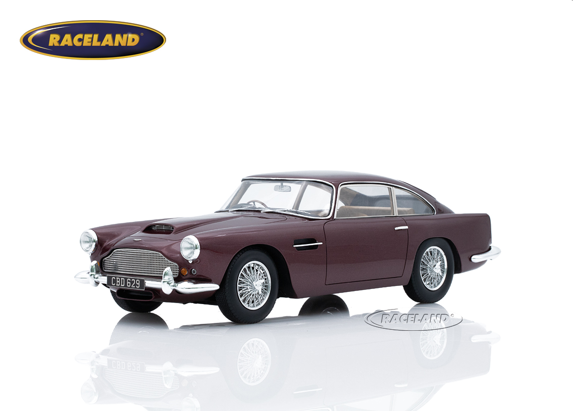 Aston Martin DB4 Mk2 1960 - weinrot