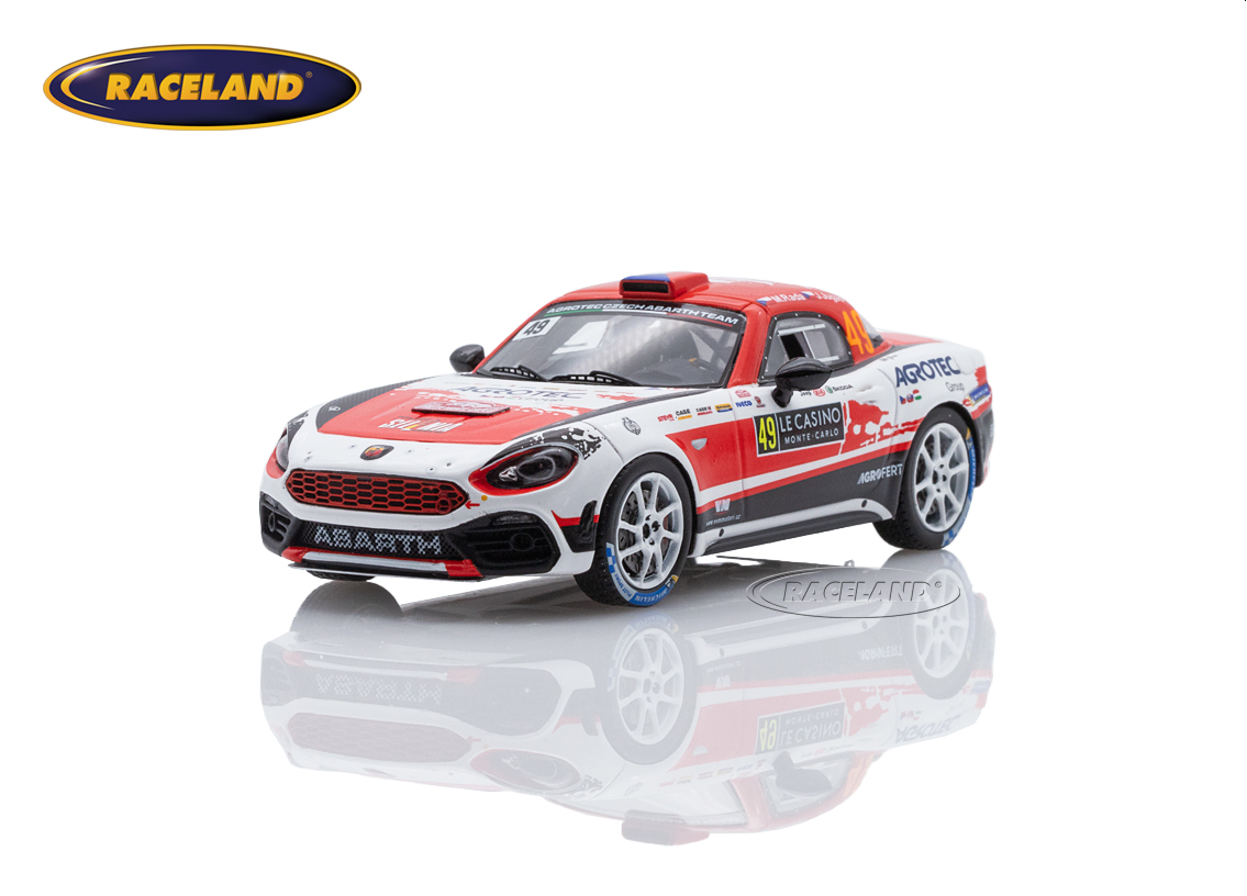 Abarth 124 Rally RGT Selenia 45° Rallye Monte Carlo 2022