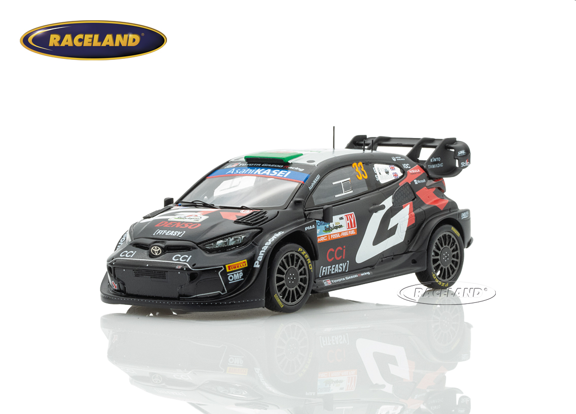 Toyota GR Yaris Rally1 Gazoo Racing WRT Sieger Rallye Japan 2024