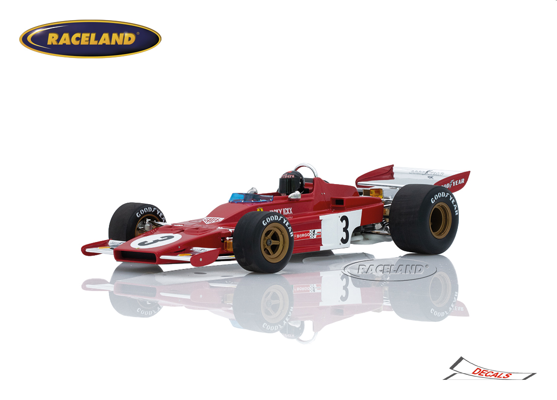 Ferrari 312B3 F1 Scuderia Ferrari GP Monaco 1973