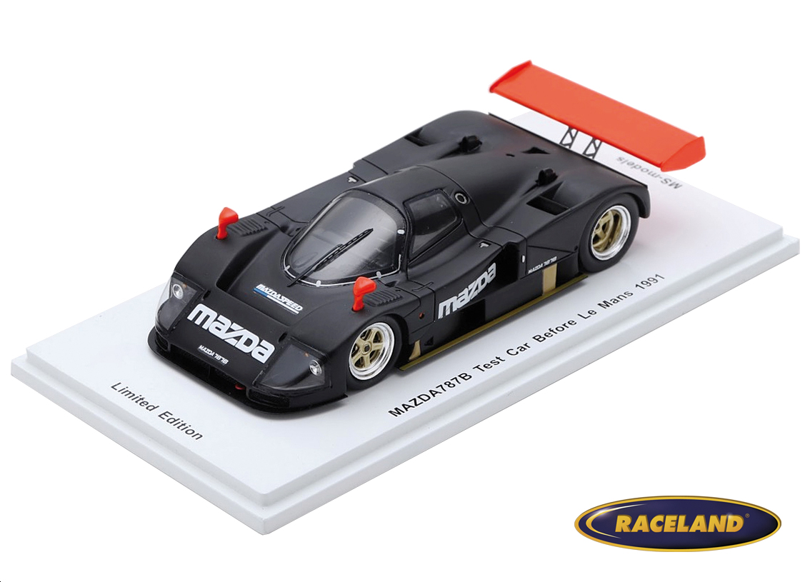 Mazda 787B carbon design Le Mans pre-tests Paul Ricard 1991