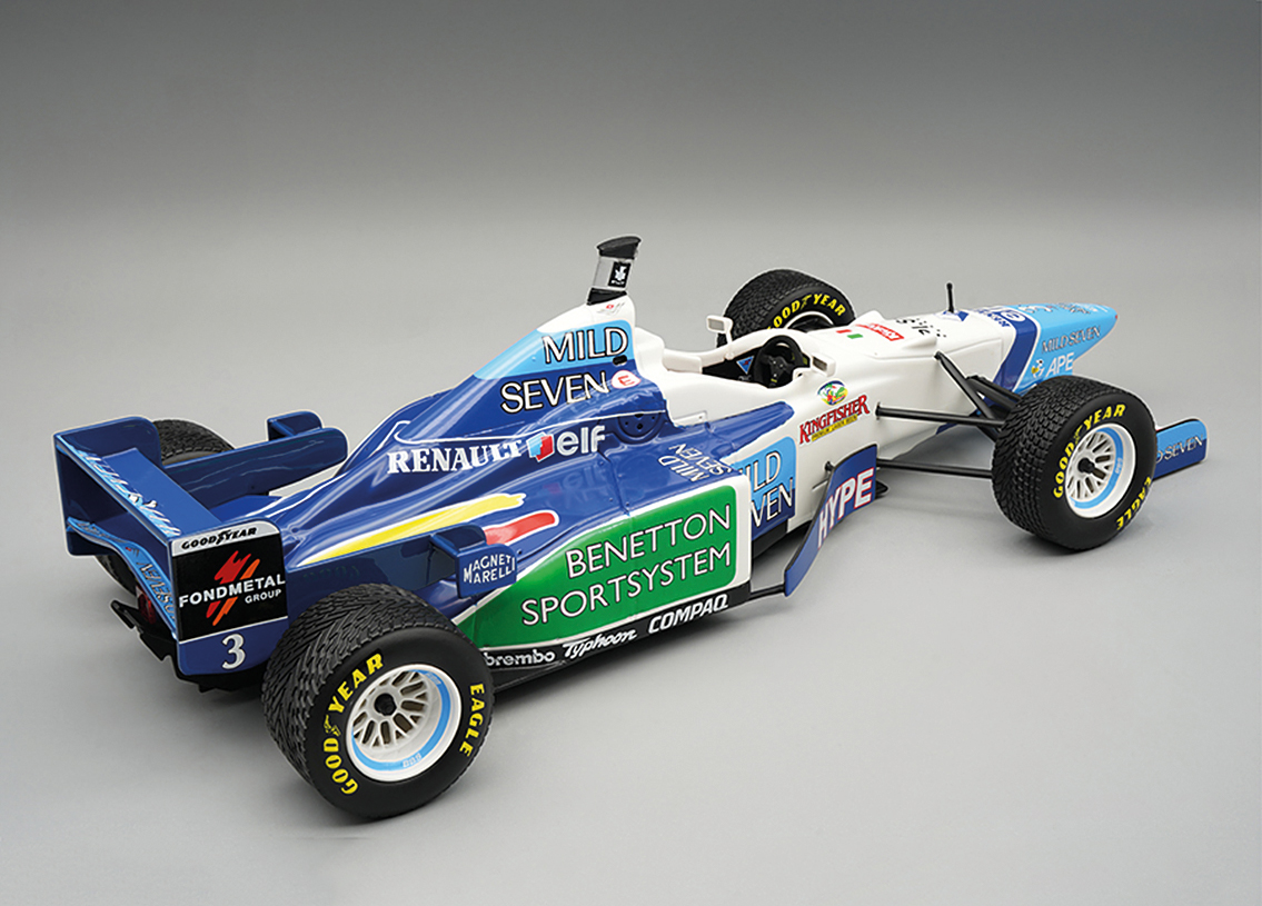 Benetton B196 Renault V10 Mild Seven 2° GP Brasilien Interlagos 1996