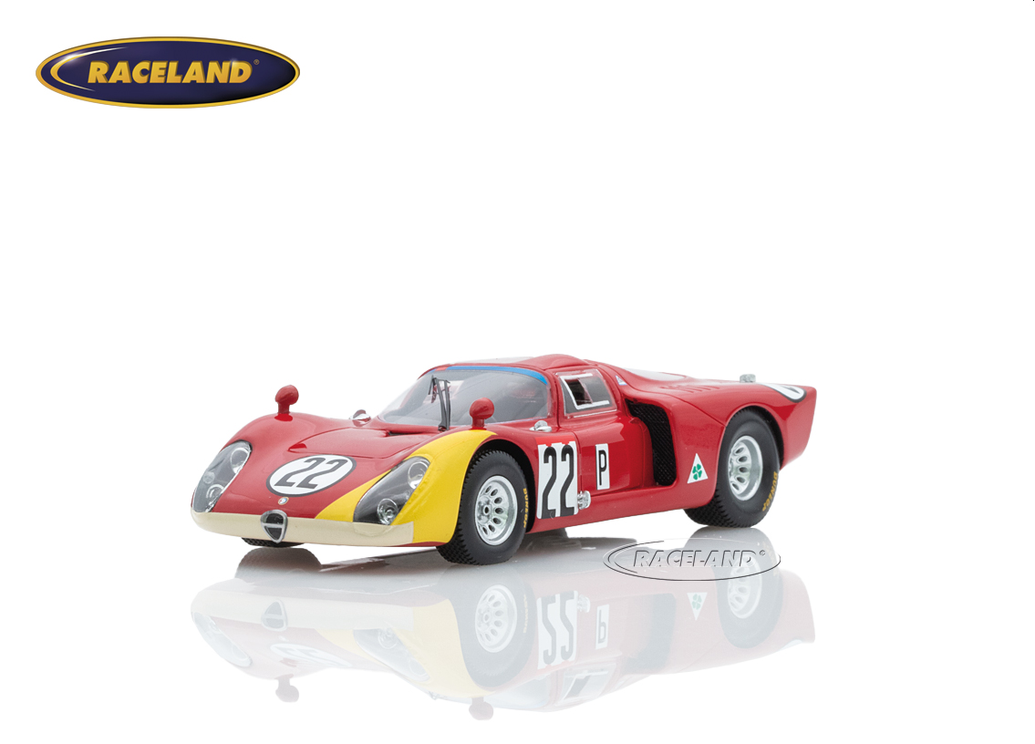 Alfa Romeo T33/2 Autodelta 7° 24H Daytona 1968
