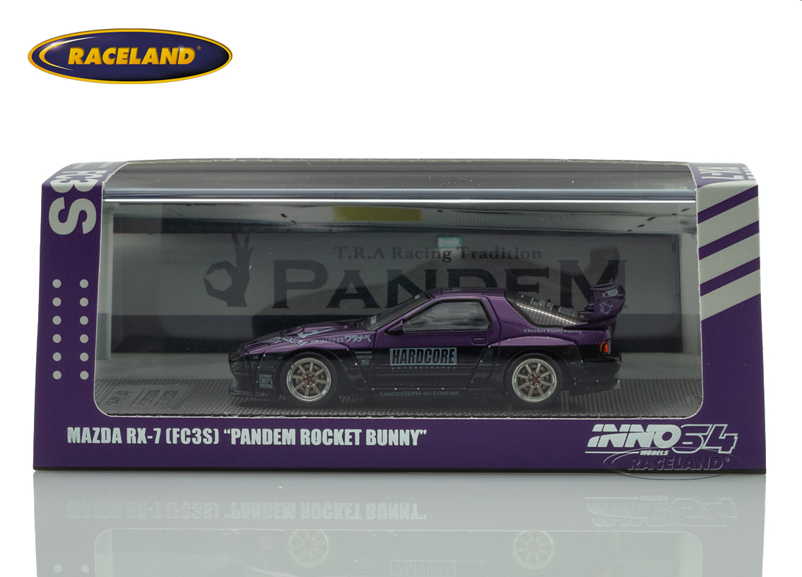 Mazda RX7 FC3S Pandem Rocket Bunny widebody kit - lila