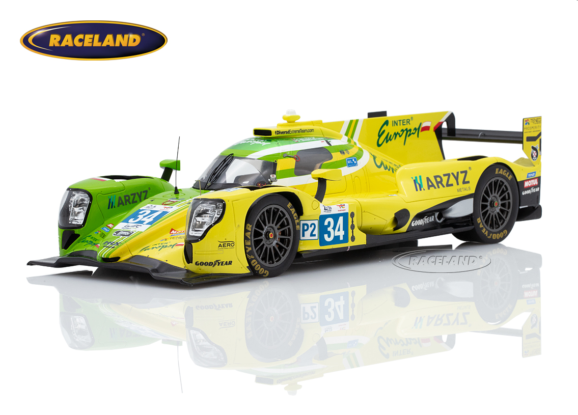 Oreca 07 Gibson Inter Europol Competition 17° Le Mans 2022