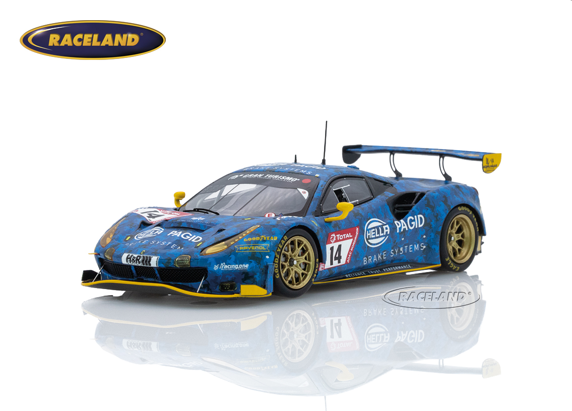 Ferrari 488 GT3 Hella Pagid Racing One 22° 24H Nürburgring 2021
