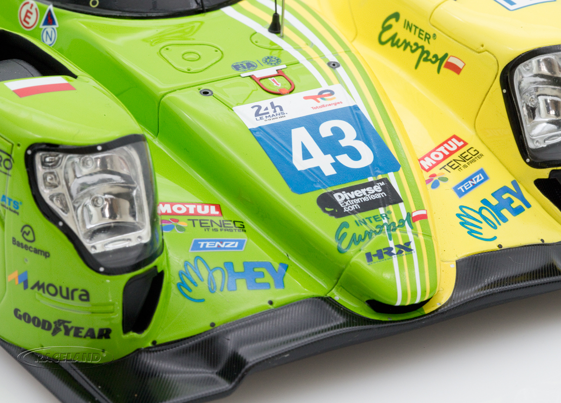 Oreca 07 Gibson Inter Europol Competition 18° Le Mans 2022