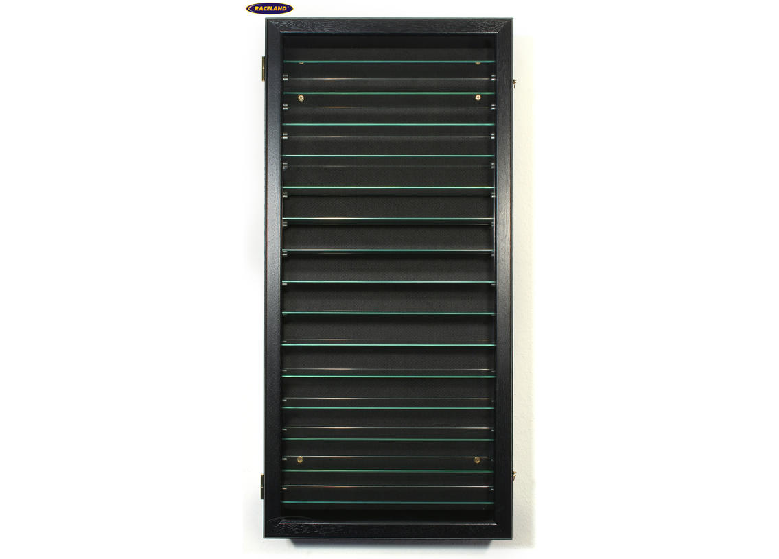 Wandvitrine Raceland, 100% staubdichte Sammler-Vitrine