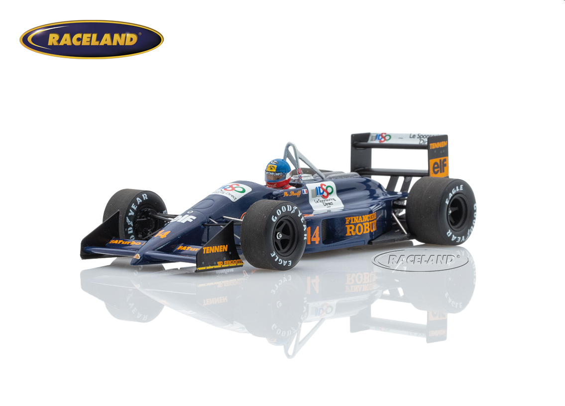 AGS JH23 Cosworth V8 F1 AGS Racing 10° Belgian GP Spa 1988