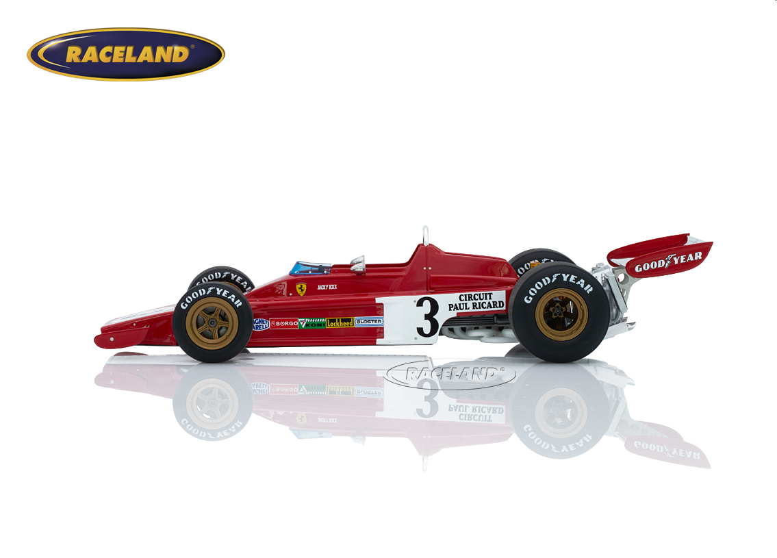 Ferrari 312B3 F1 Scuderia Ferrari 5° French GP Le Castellet 1973