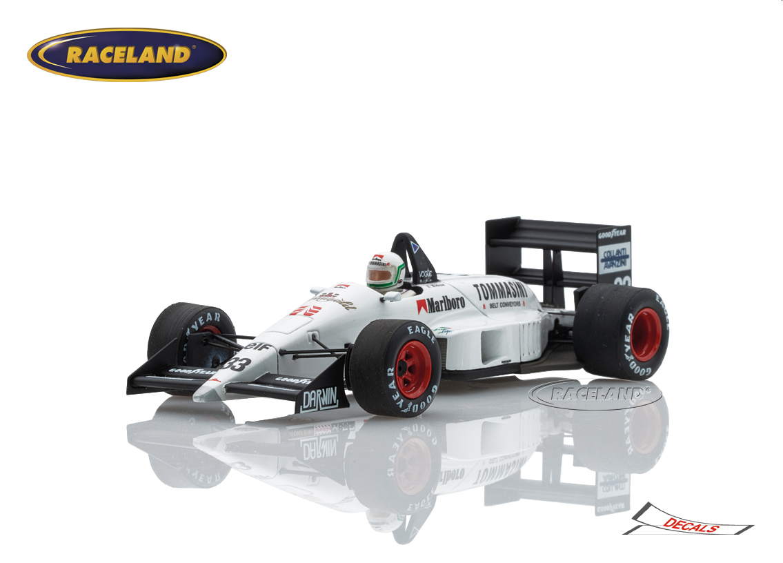 Eurobrun ER188 Cosworth V8 F1 14° French GP Le Castellet 1988