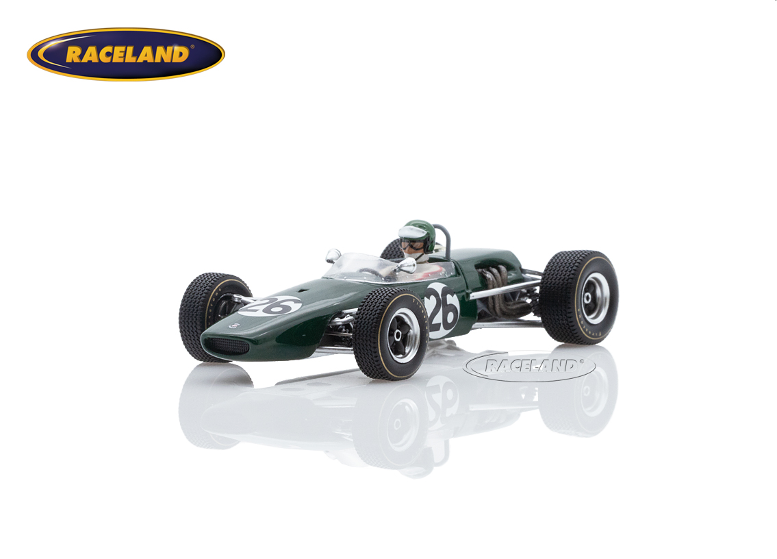Brabham BT23 Ford FVA F2 Roy Winkelmann Racing winner F2 GP Pau 1967