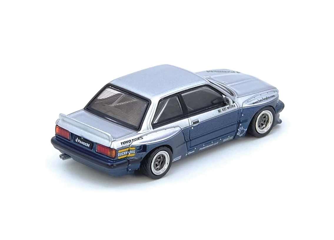 BMW E30 M3 Pandem V1.5 - silber - blau