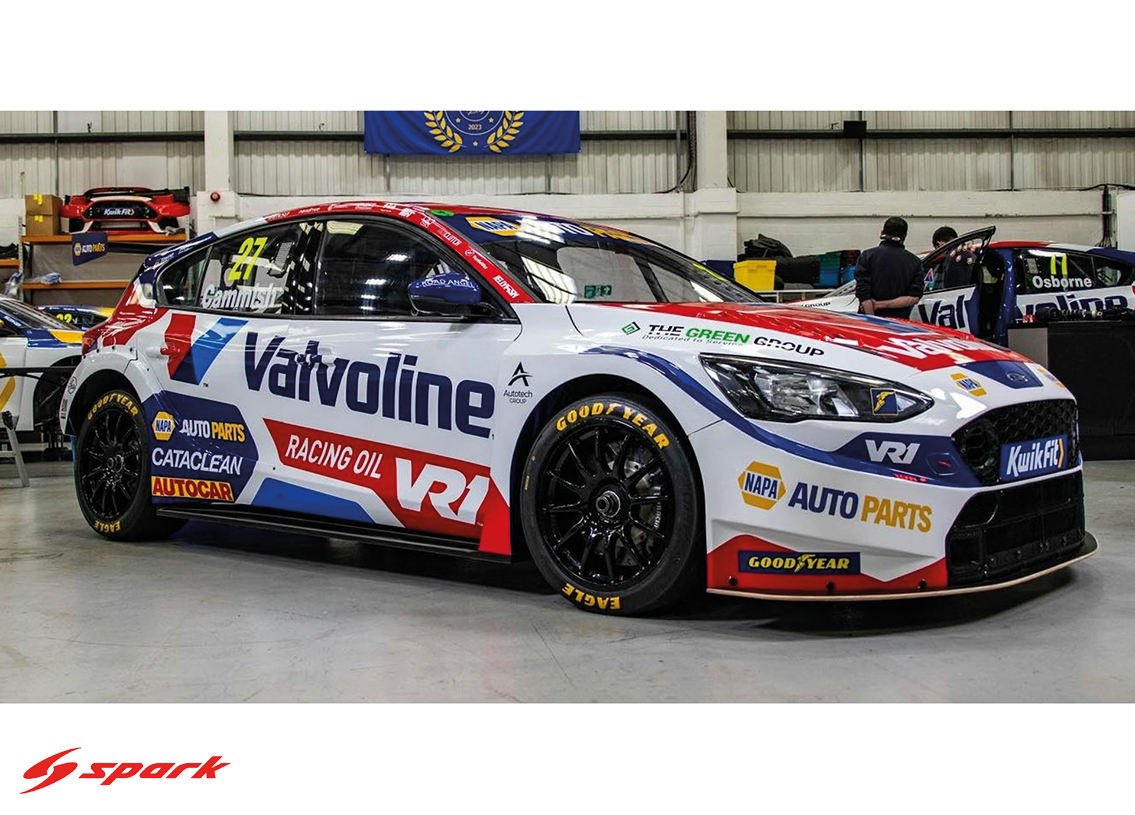 Ford Focus NAPA Racing UK Valvoline BTCC Silverstone 2024
