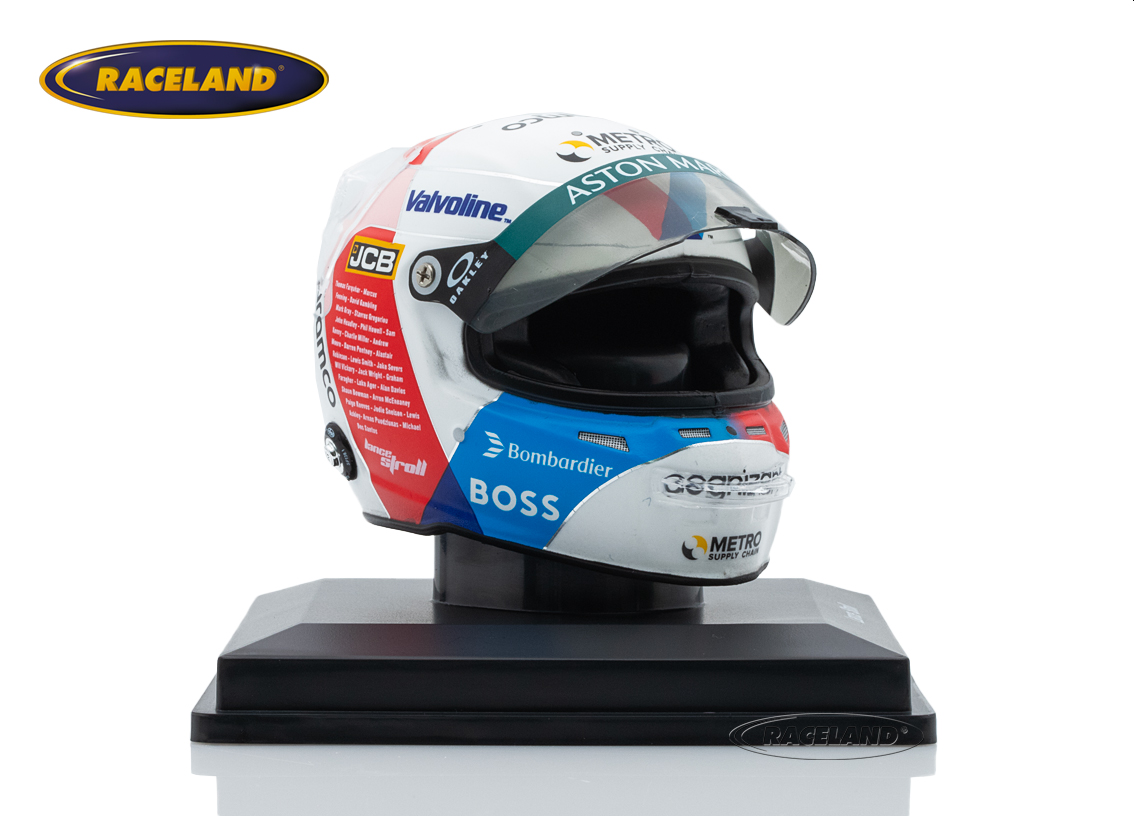 Helm Aston Martin Aramco F1 GP England 2024