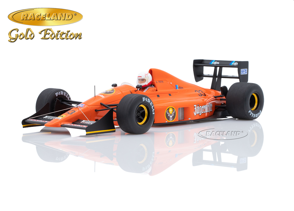 Eurobrun ER189 Judd Jägermeister F1 German GP 1989