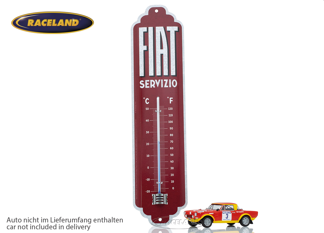 Thermometer FIAT Servizio 7 x 28cm