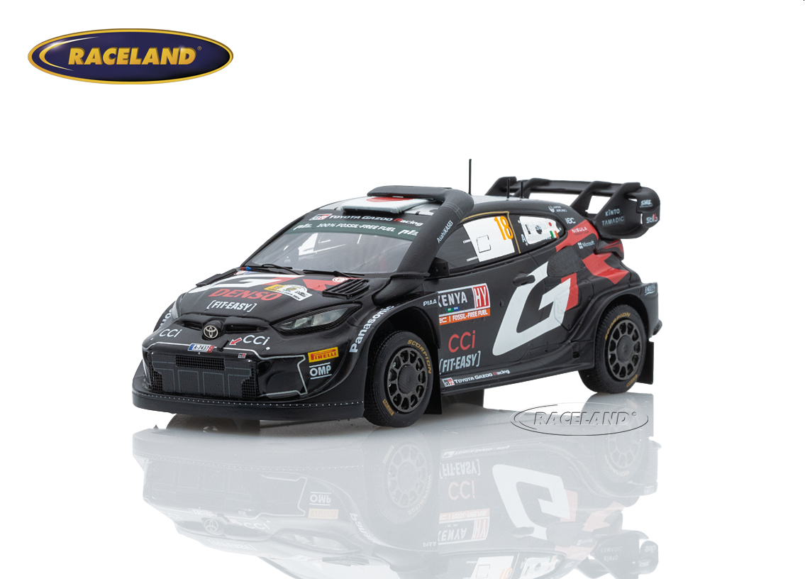 Toyota GR Yaris Rally1 Gazoo Racing WRT 2° Safari Rallye 2024