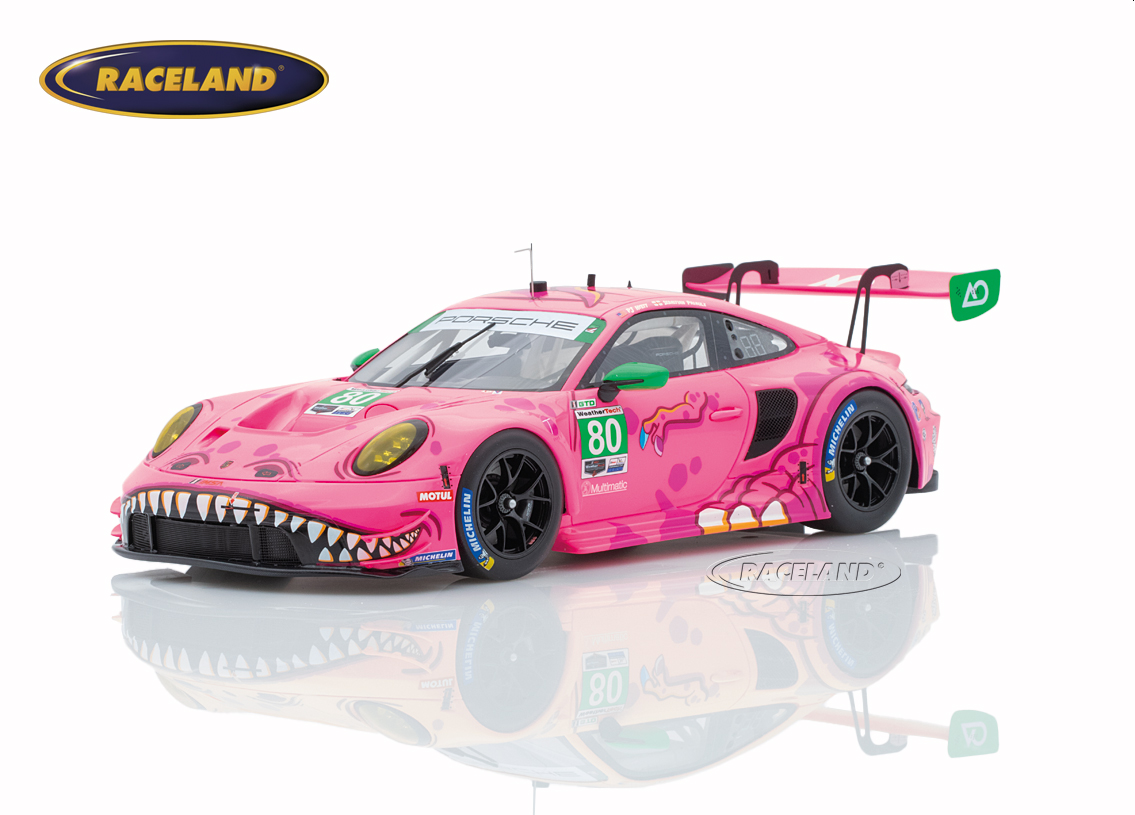 Porsche 911 GT3-R AO Racing Roxy 8° IMSA Michelin GT Virginia 2023