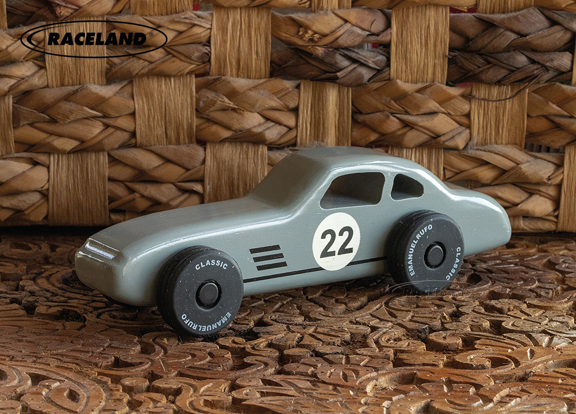 Wooden toy racer no.5