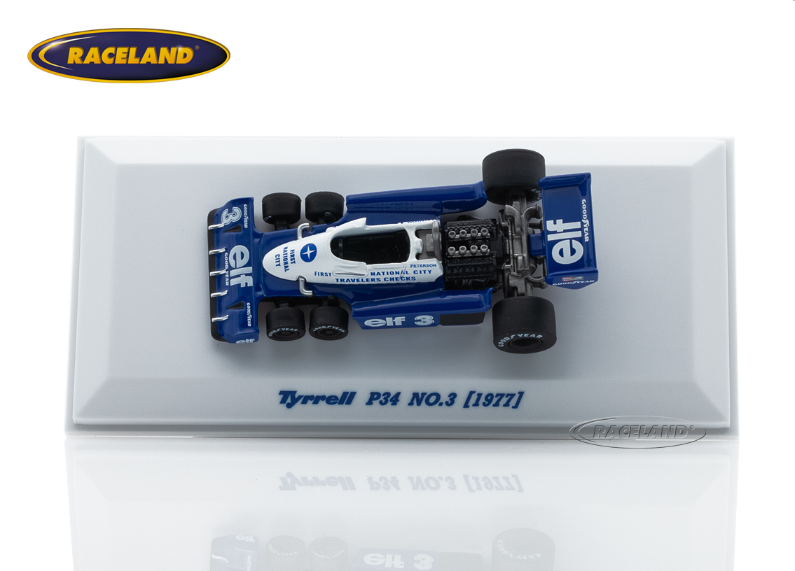 Tyrrell P34 Cosworth V8 F1 Sechsrad elf 1977